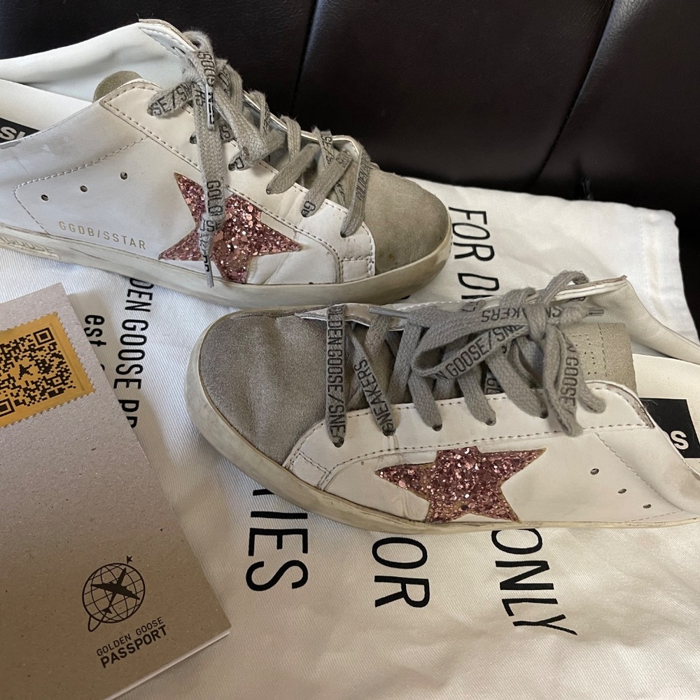 Golden glose slide Sneakers - Picture 3 of 5